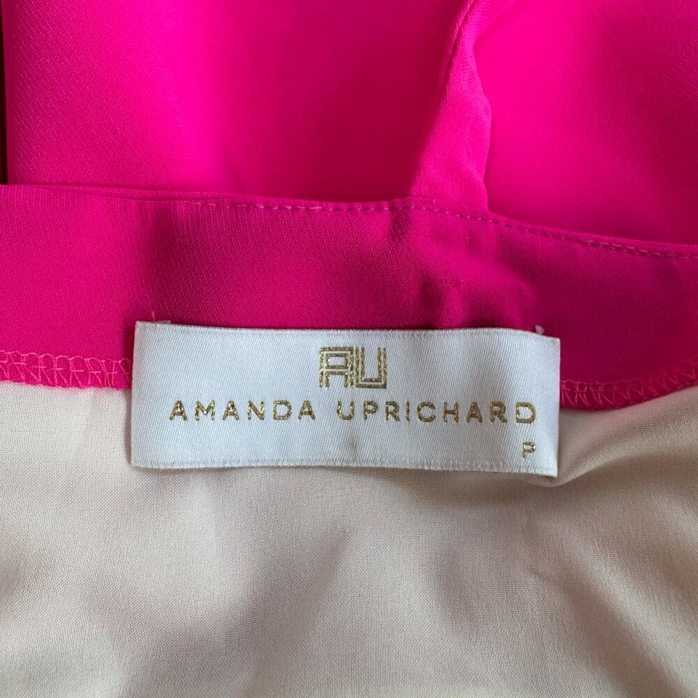 AMANDA UPRICHARD Hot Pink Mini Sundress - Picture 4 of 11